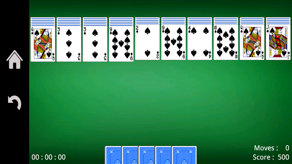 #1. Solitaire Spider ! (iOS) Podle: Sylvain Becker