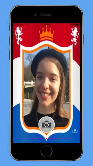Captura de pantalla de Just Selfie en iPhone 3