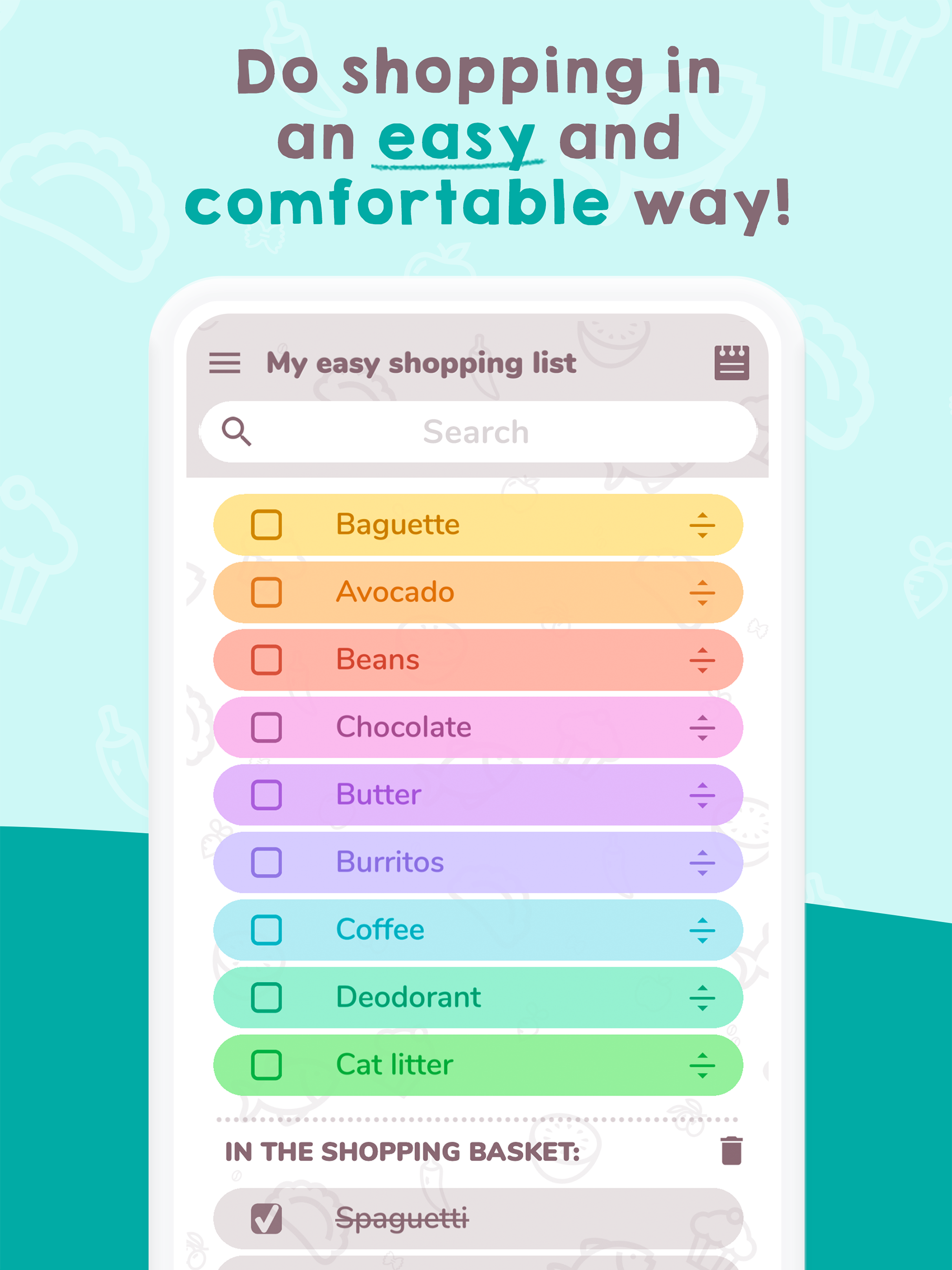 Easy Shopping List. screenshot 10