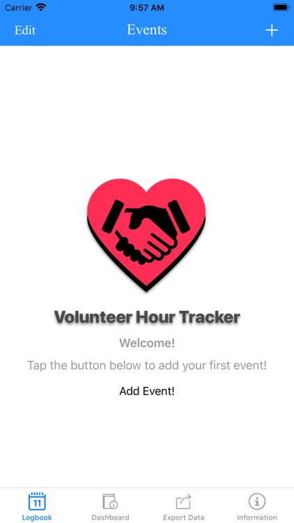 Volunteer Hour Tracker 2020