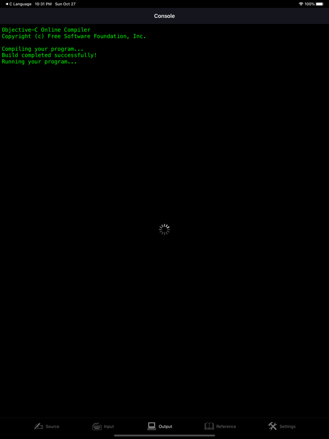 ‎Obj-C Programming Language Screenshot