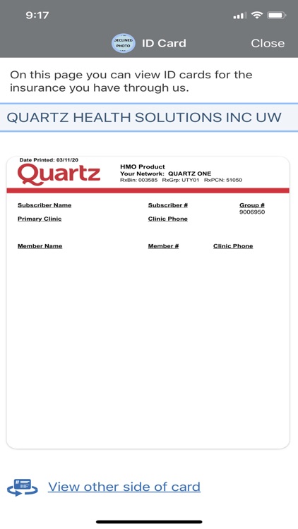 Quartz MyChart
