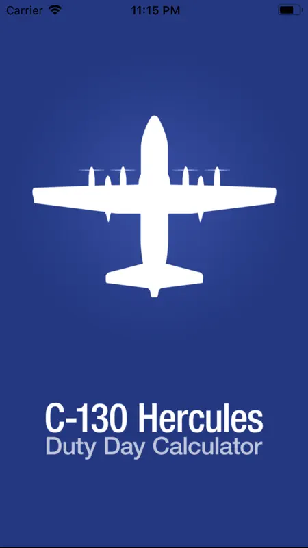 C-130 Duty Day Calc screenshot 1 of 4