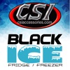 CSI Black Ice Fridge Freezer