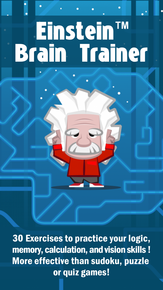 #1. Einstein™ Brain Training (iOS) โดย: BBG Entertainment GmbH