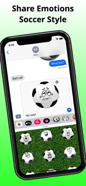 Soccer Emojis - Game Emotions(圖4)-速報App