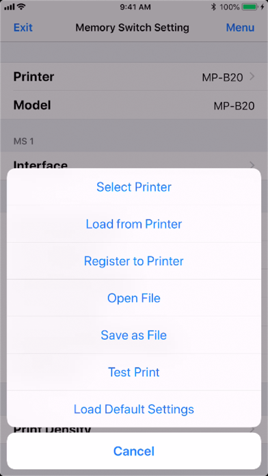 How to cancel & delete SII MP-B Utility from iphone & ipad 4