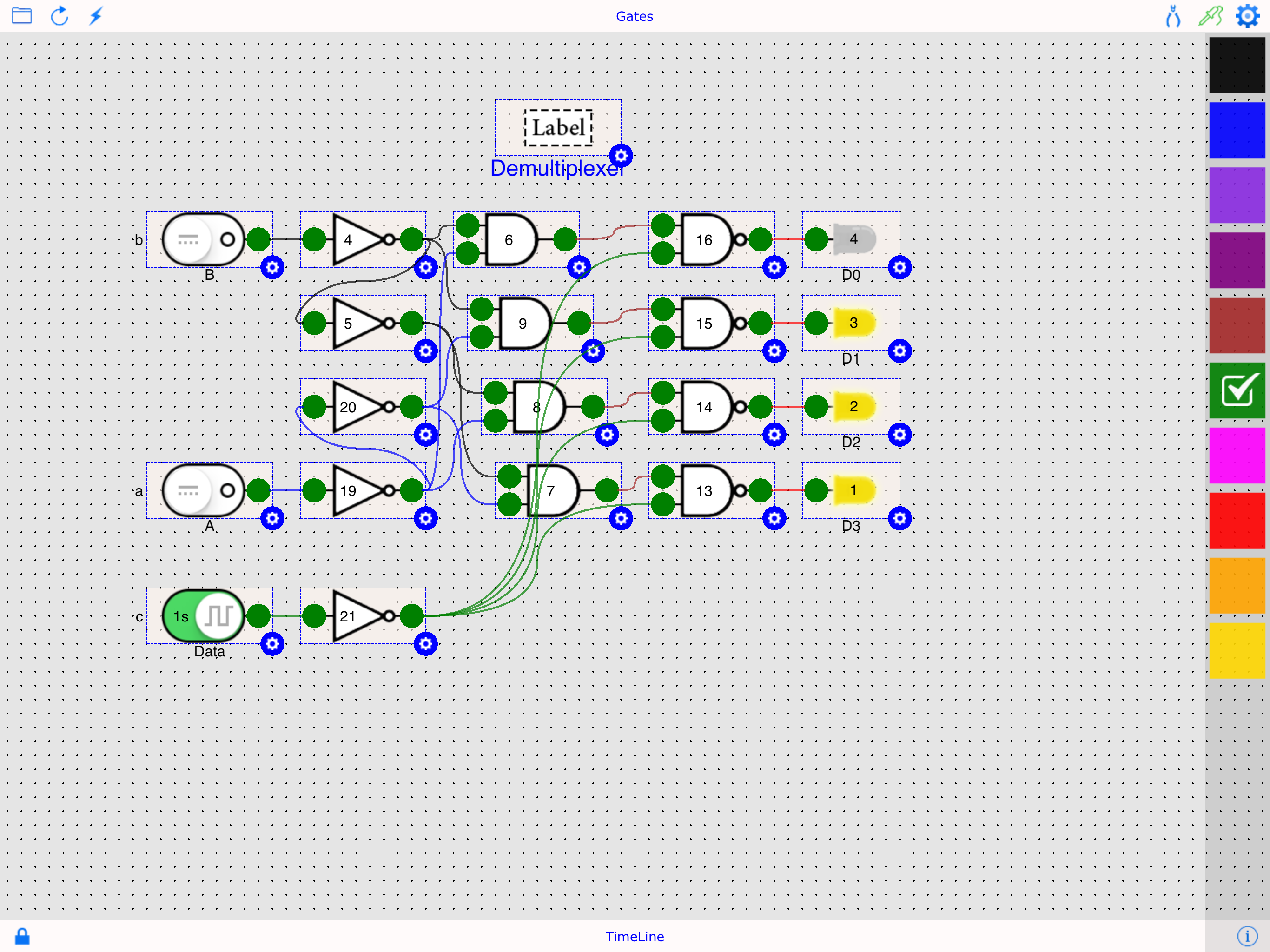 Digital Circuit Simulator Lite