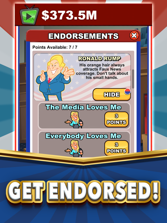 Pocket Politics: Idle Money iPad screenshot 5 - Games app