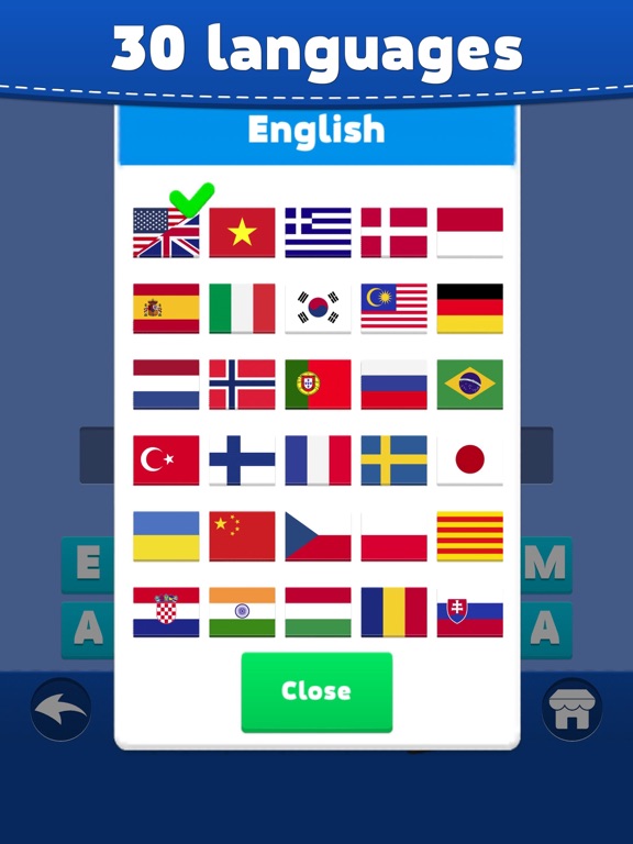 Cities Quiz - Word Puzzle Game iPad screenshot