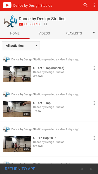 Dance by Design Studios iPhone screenshot 5 - Lifestyle app