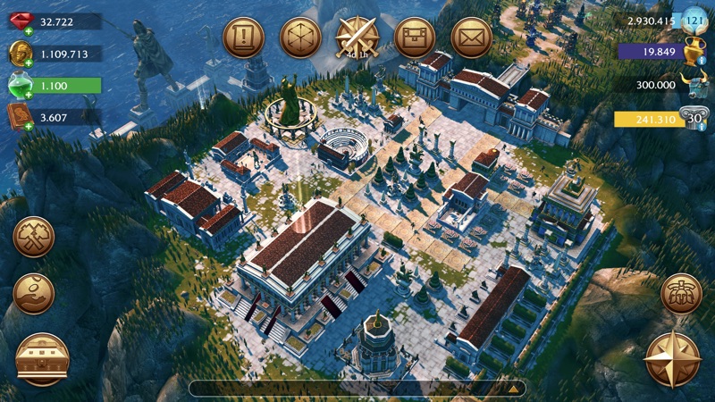 Olympus Rising: defesa heroica screenshot 3
