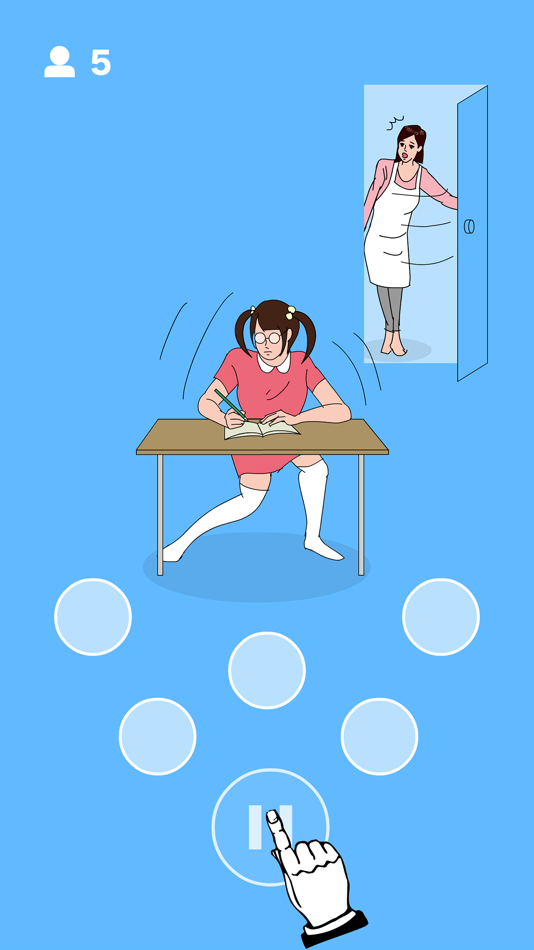 #1. Behind You!! (iOS) By: hap Inc.