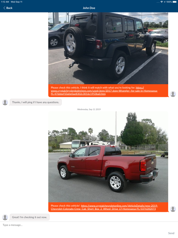 Spartan Connect Plus iPad screenshot 5 - Business app