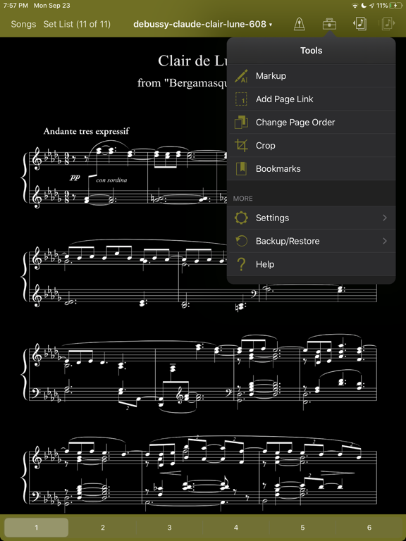 Screenshot #5 pour NextPage Sheet Music Reader