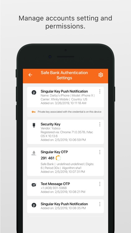 Singular Authenticator screenshot-3