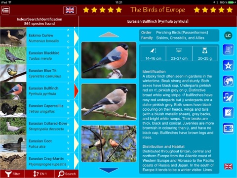 Screenshot #4 pour Oiseaux d'Europe