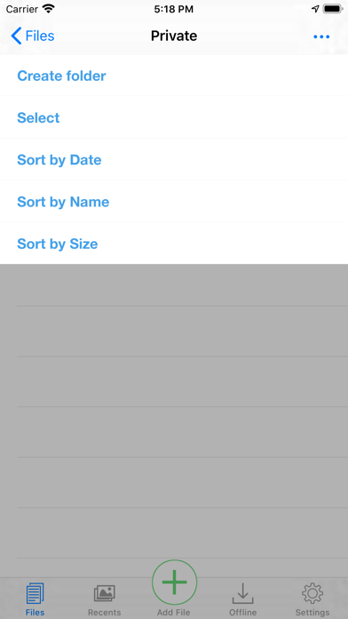 Deskcenter Files Screenshot