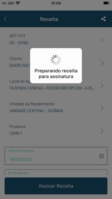 Agriq - Receituário Agronômico Screenshot