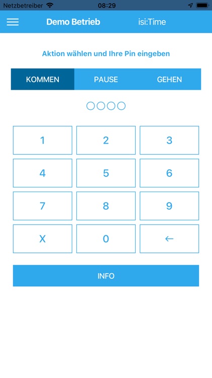 isi:Time Zeiterfassung