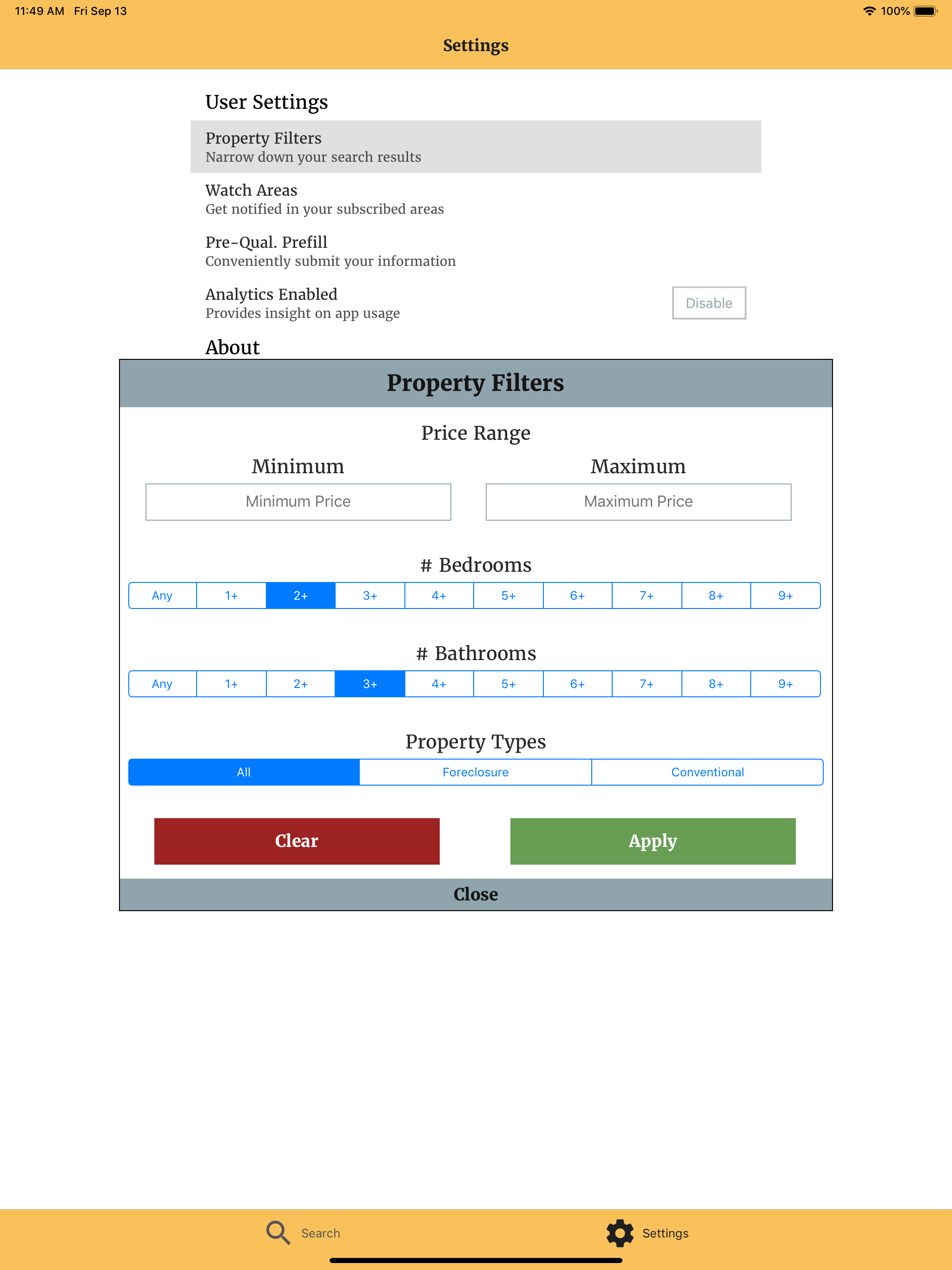 Real Estate Search by ALLHUD