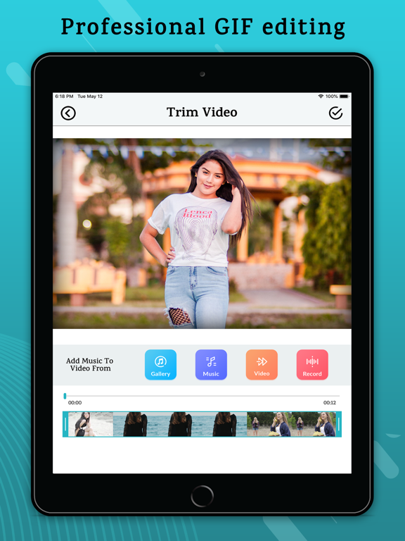 Screenshot #6 pour Gif Maker - Videos to Gifs