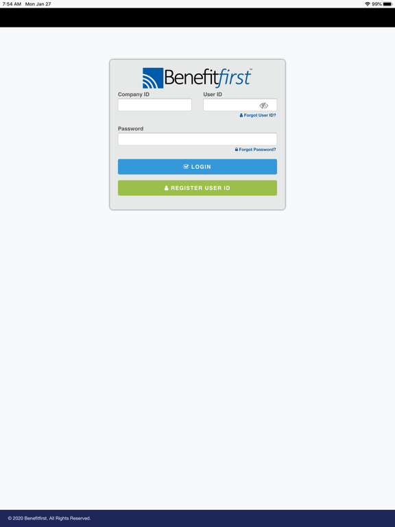 Benefitfirst iPad screenshot 2 - Business app