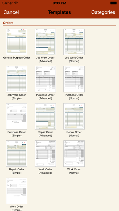 Screenshot #1 pour Forms-2-Go