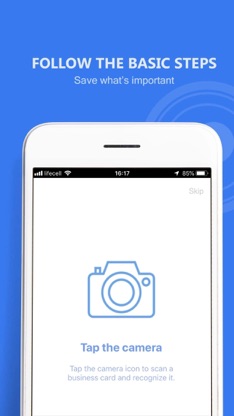 Biz Card Scanner 4 Freshsales screenshot 1