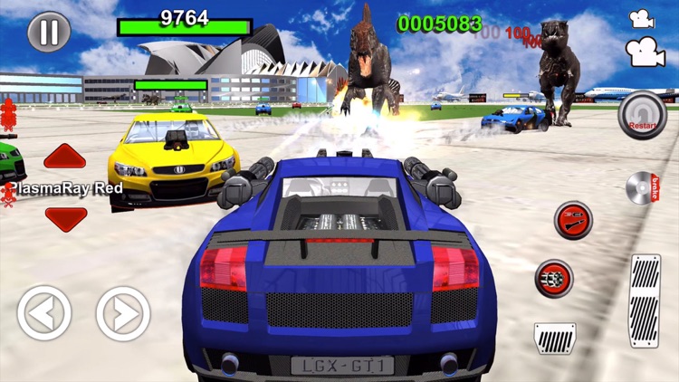 Dino Car Battle-Driver Warrior screenshot-6