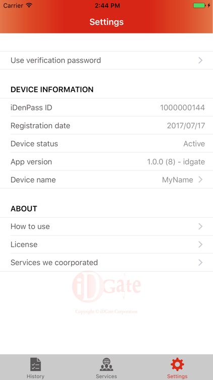 iDenPass screenshot-3