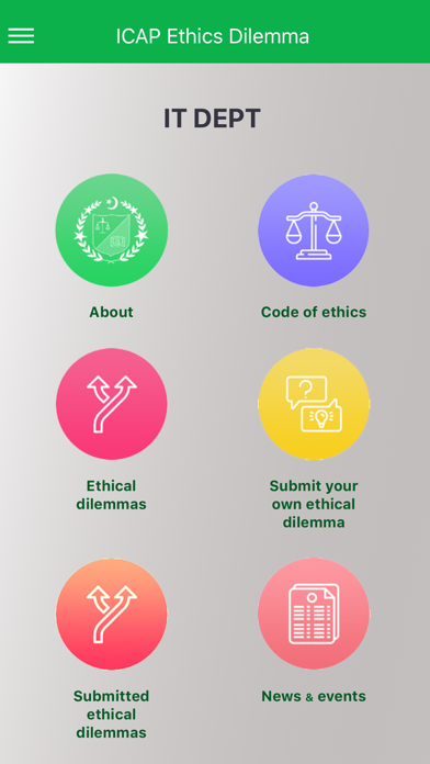 ICAP Ethics Dilemma screenshot 3