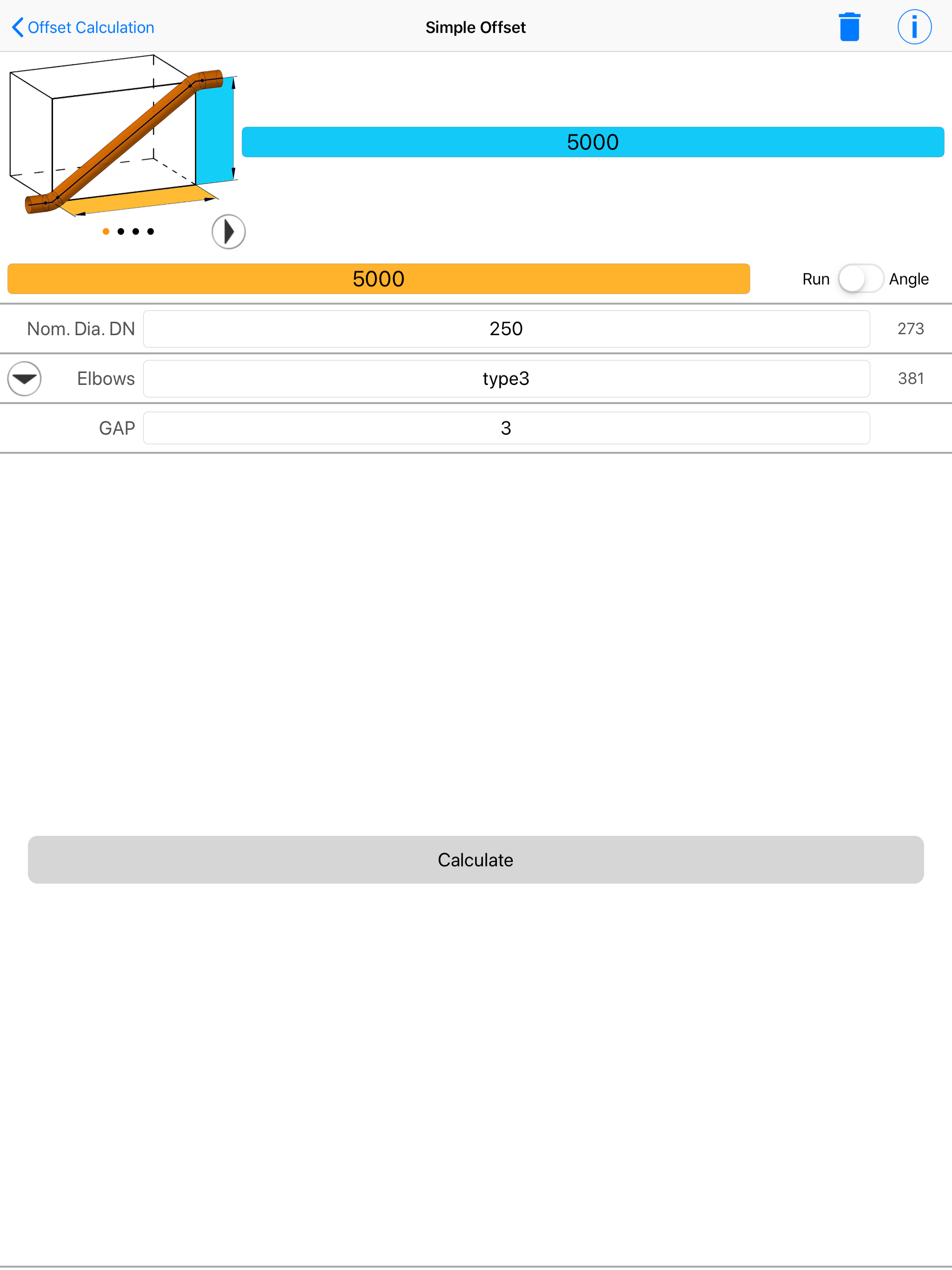 Offset Calc App screenshot 9