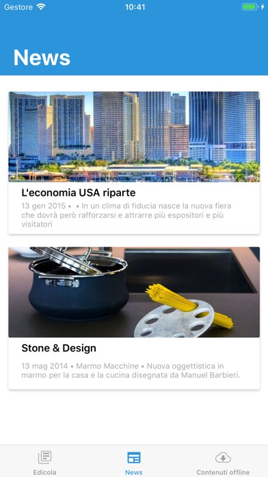 Marmomacchine Magazine Screenshot