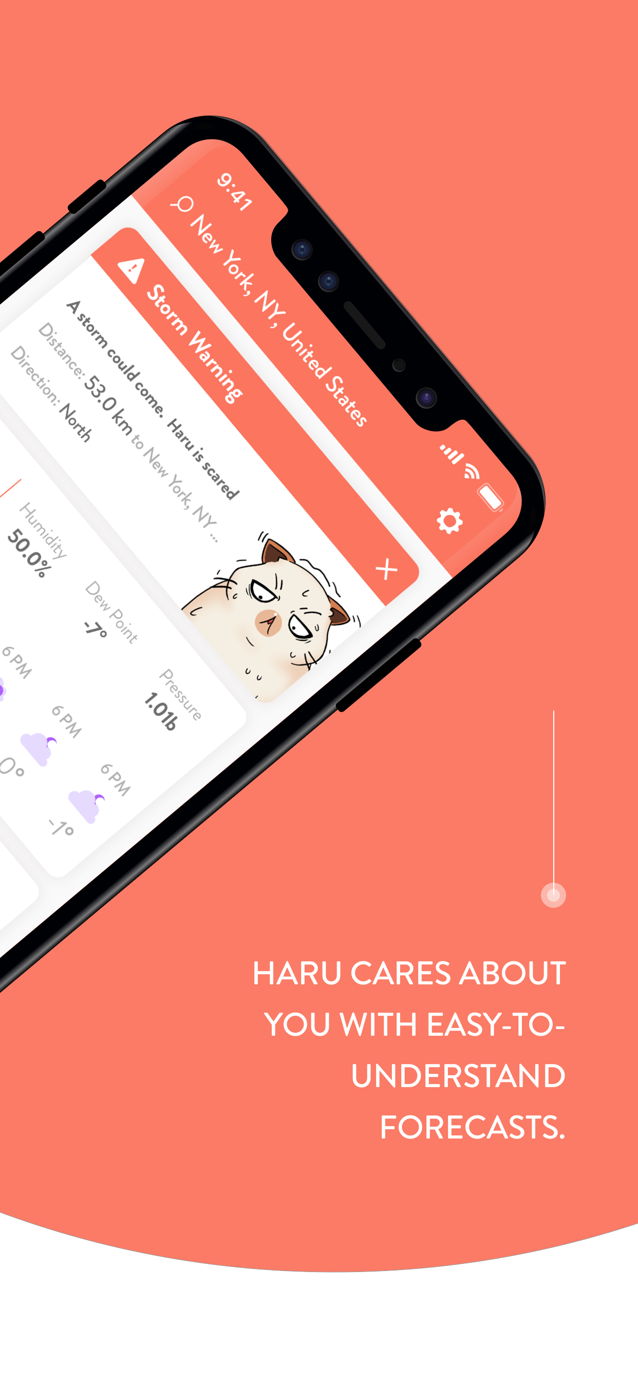 Weather Haru - Live Forecasts screenshot 3