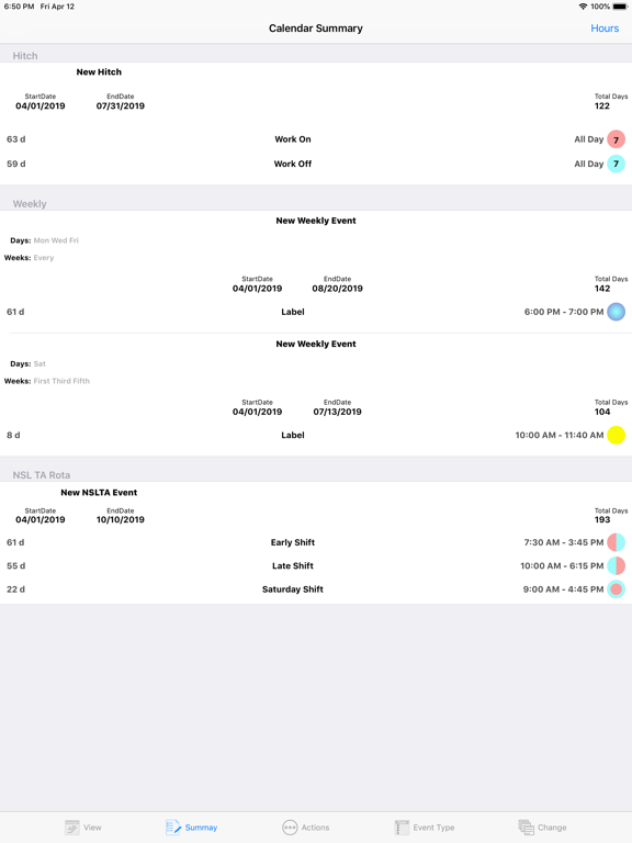 Screenshot #5 pour basiCalendar