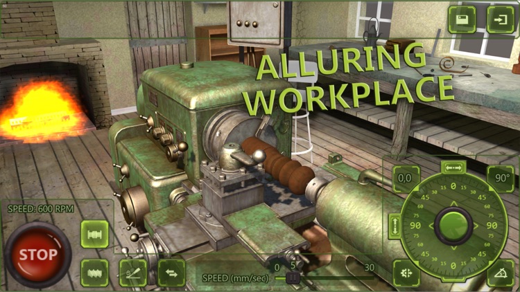 Lathe Machine 3D screenshot-0