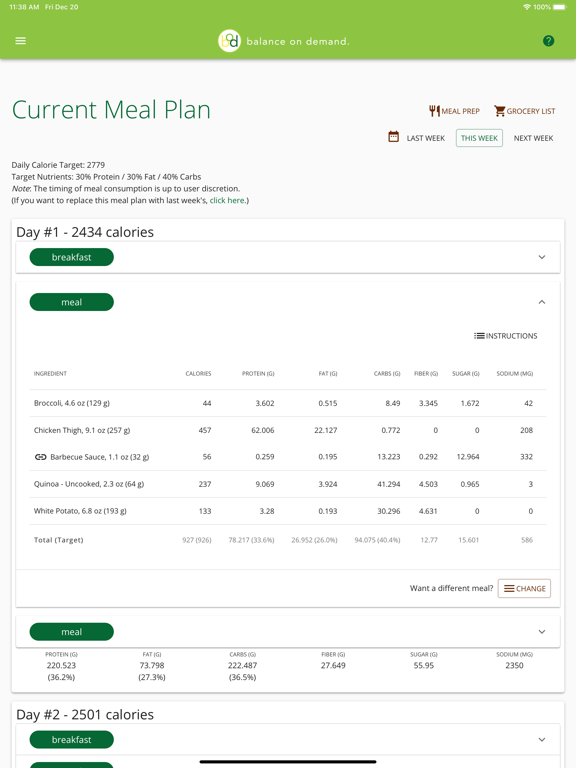 Balance on Demand iPad screenshot 3 - Health & Fitness app