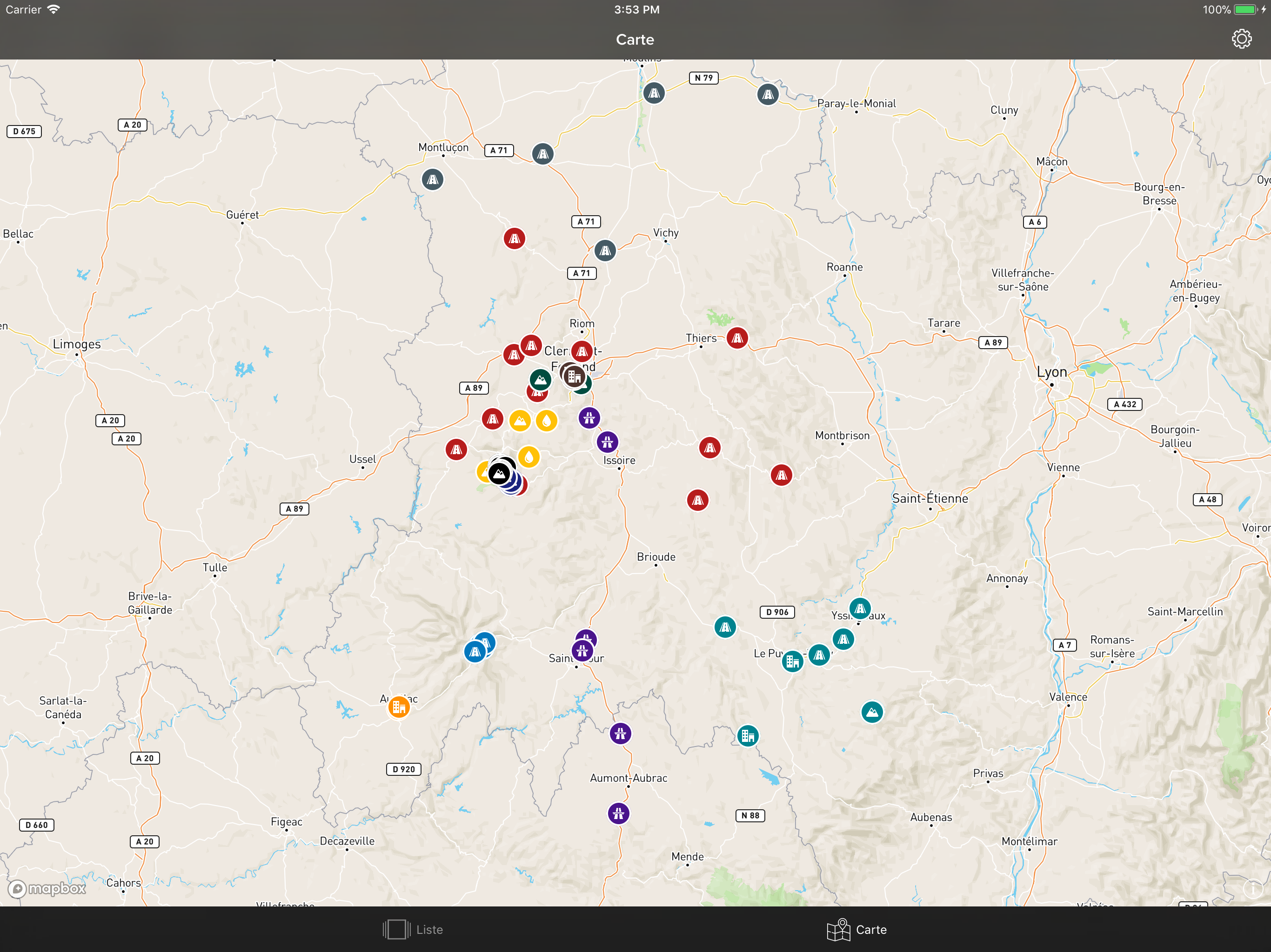 Auvergne Webcams