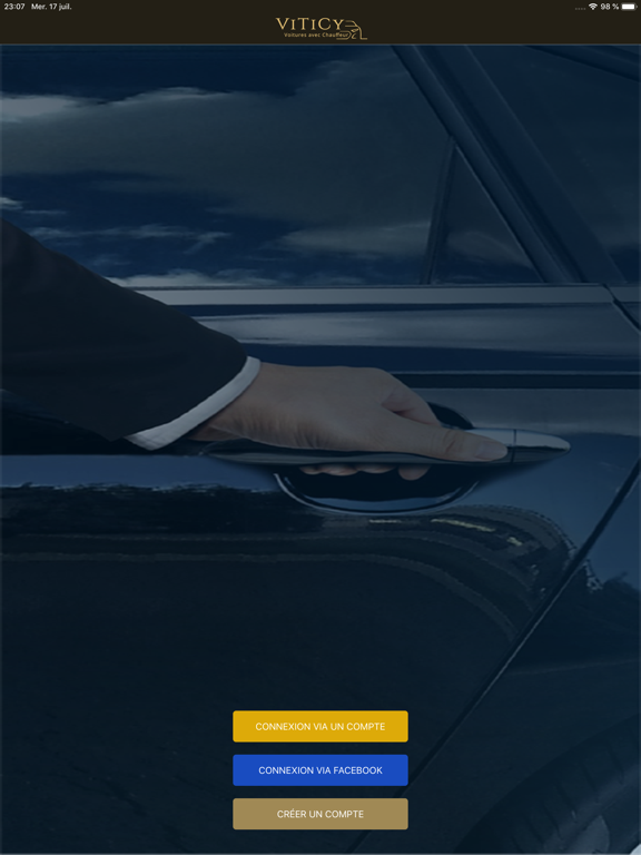 Screenshot #4 pour VITICY Chauffeur Privé VTC