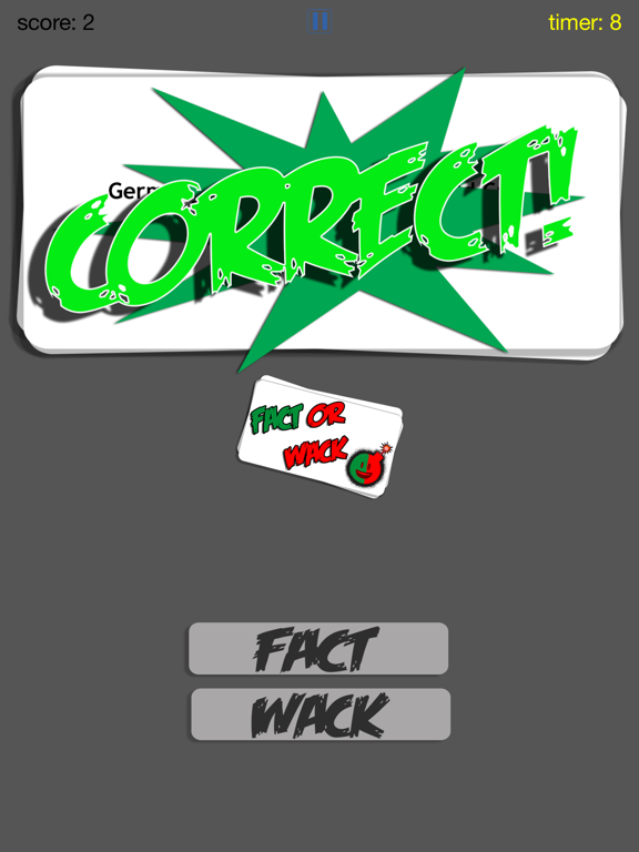 Скачать игру FACT OR WACK