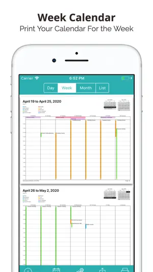 Cal Printer • Print Calendar screenshot 2
