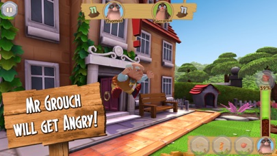 Mr. Grouch's Lawn Invasion HD screenshot 2