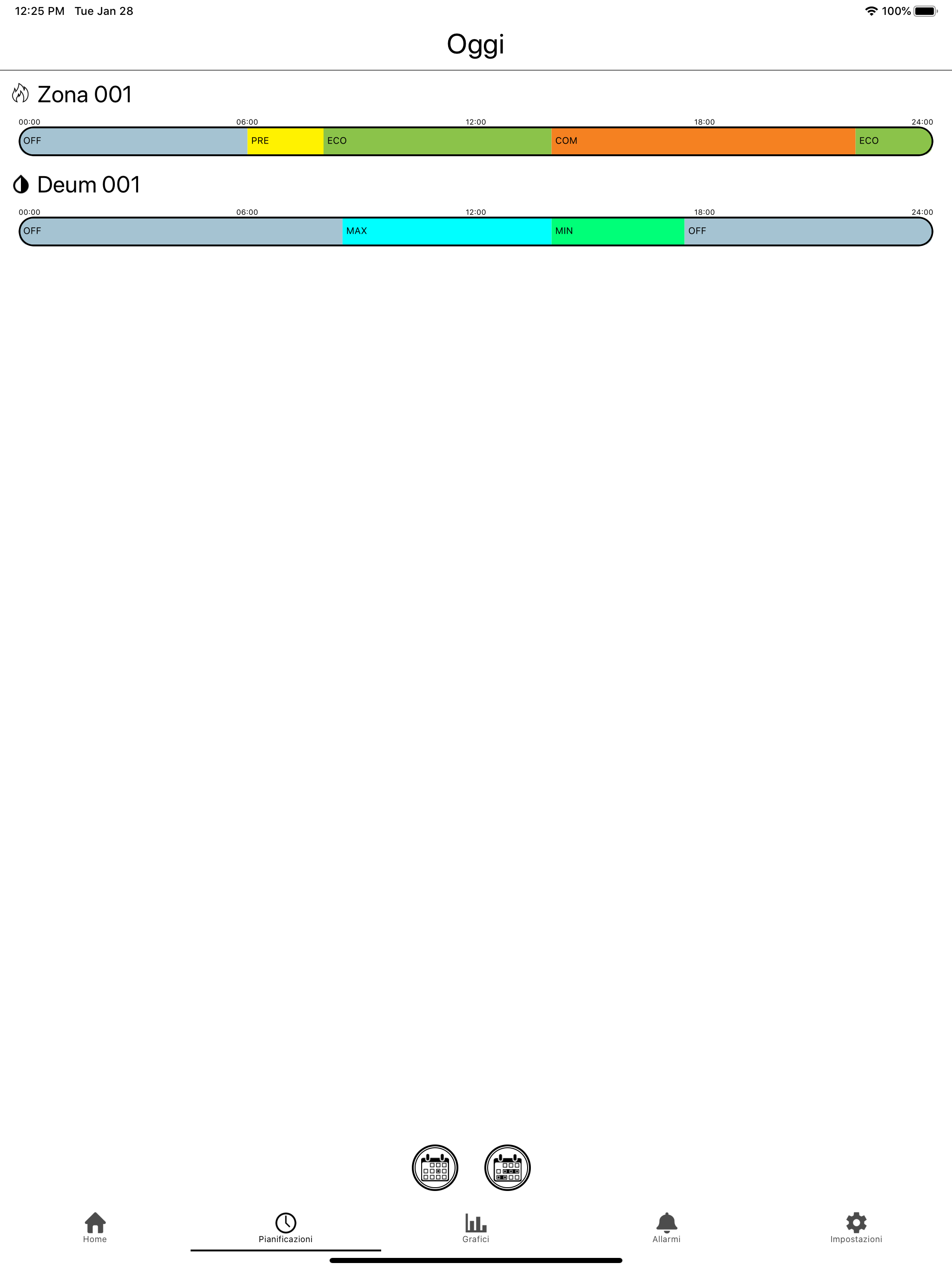 RadiaxWeb Regolazione screenshot 6