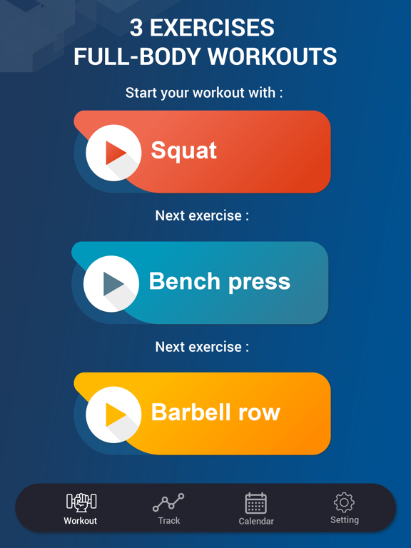 5x5 Weight Lifting Workout screenshot 3