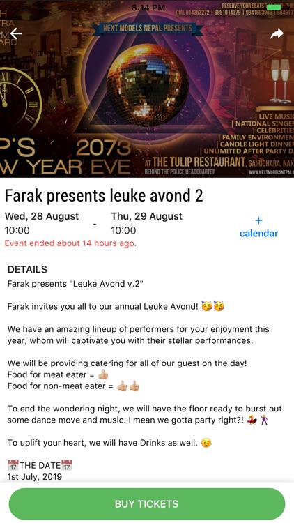 Hamro Events screenshot-3