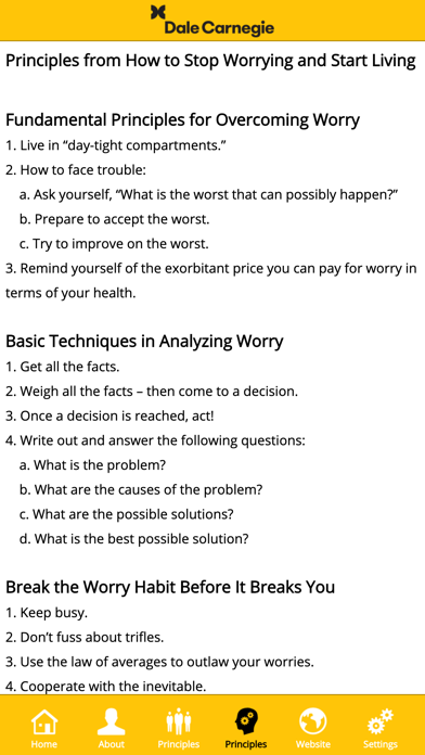 Dale Carnegie Golden Book Screenshot 4 - AppWisp.com Dale Carnegie Golden Book Screenshot 4 - AppWisp.com