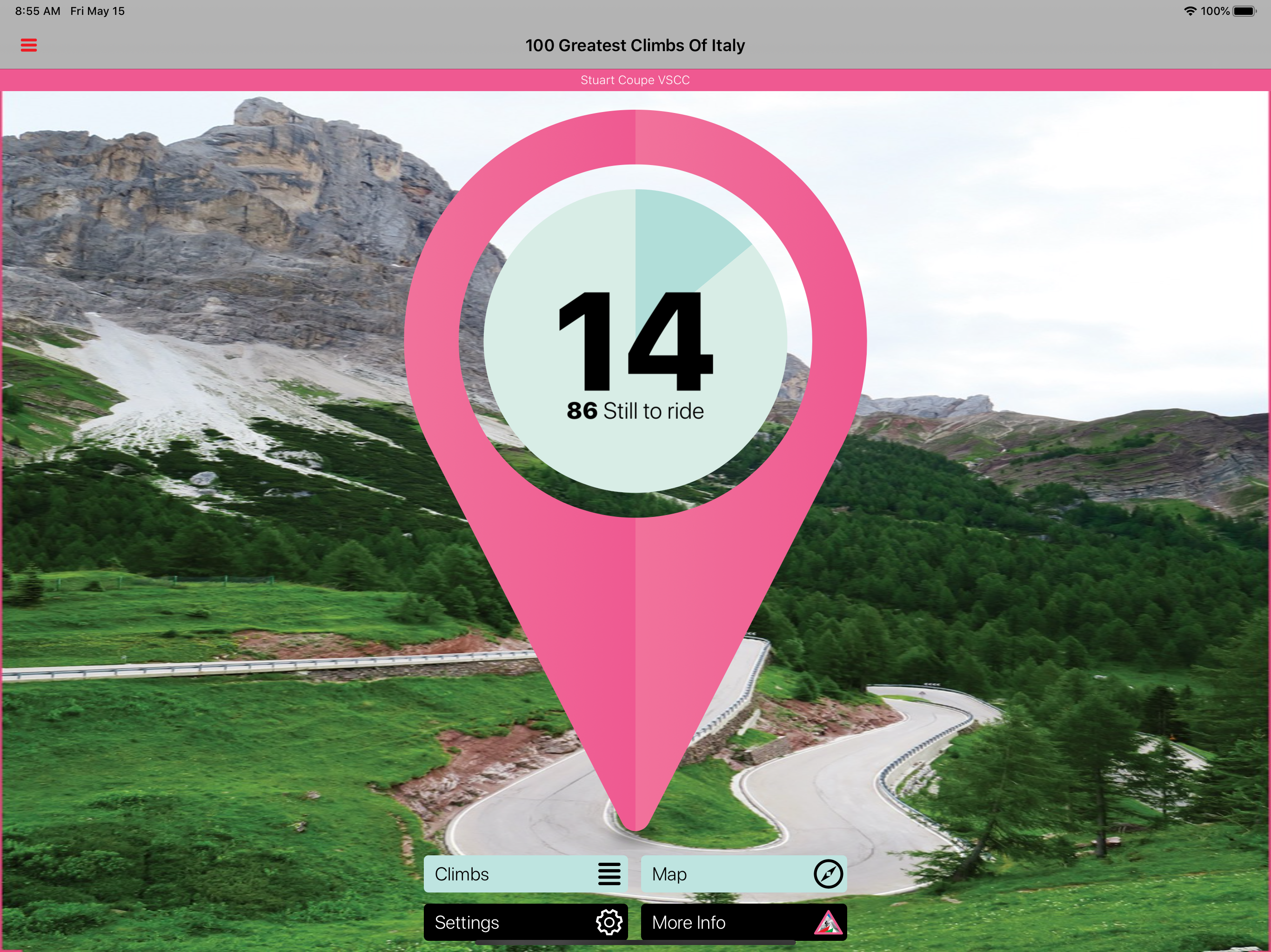 100 Climbs of Italy
