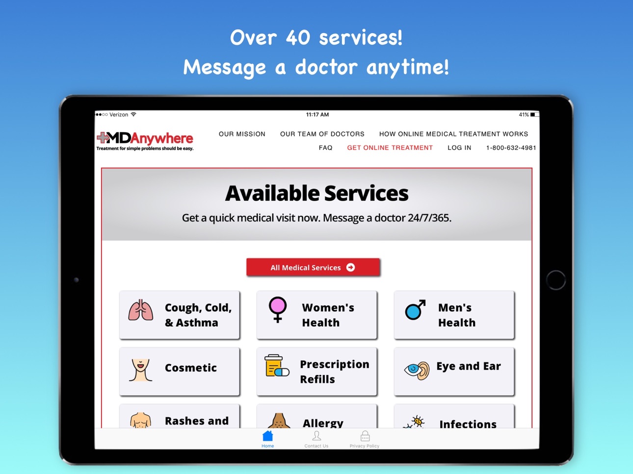 iPad screenshot