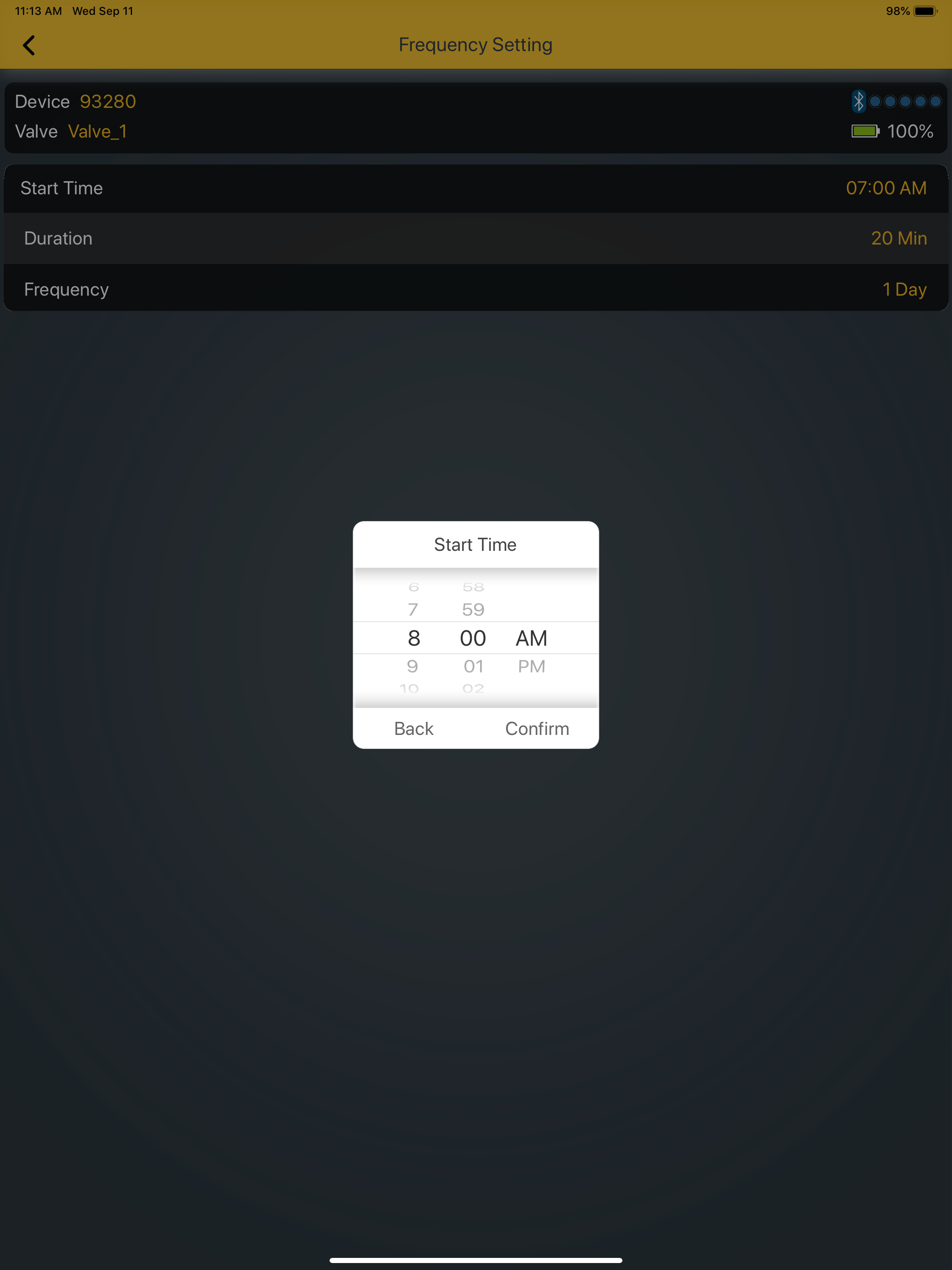 Melnor BT screenshot 8